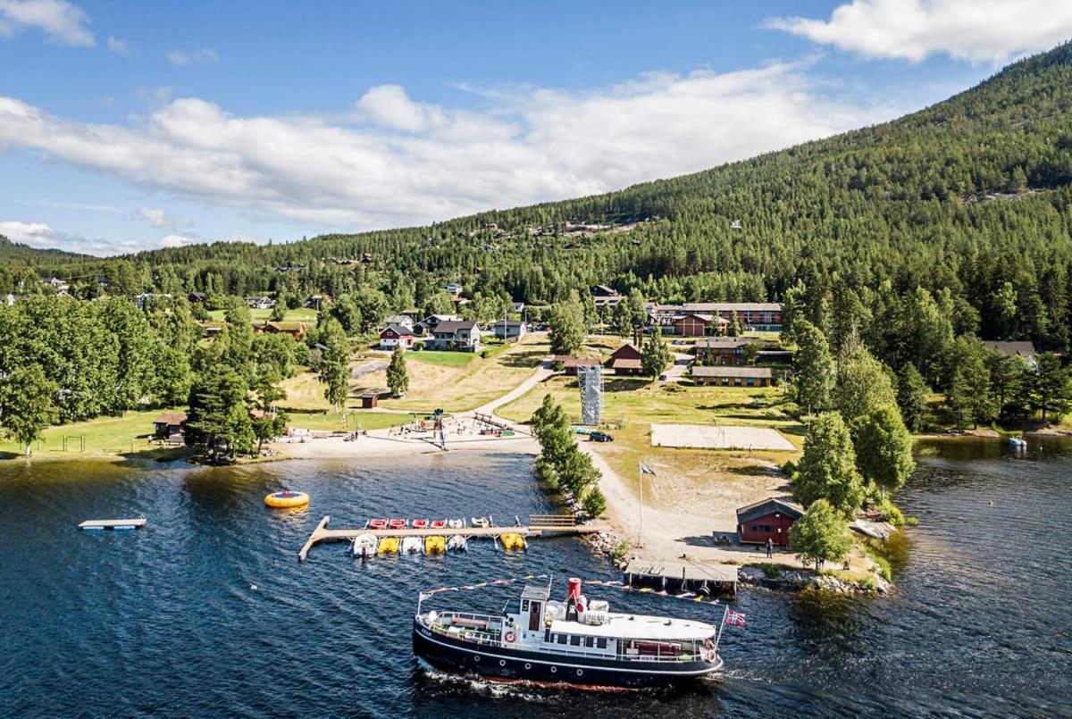 Ny Eksklusiv Hytte I Vradal Med Perfekt Beliggenhet- Alpin Og Ski Luaran gambar